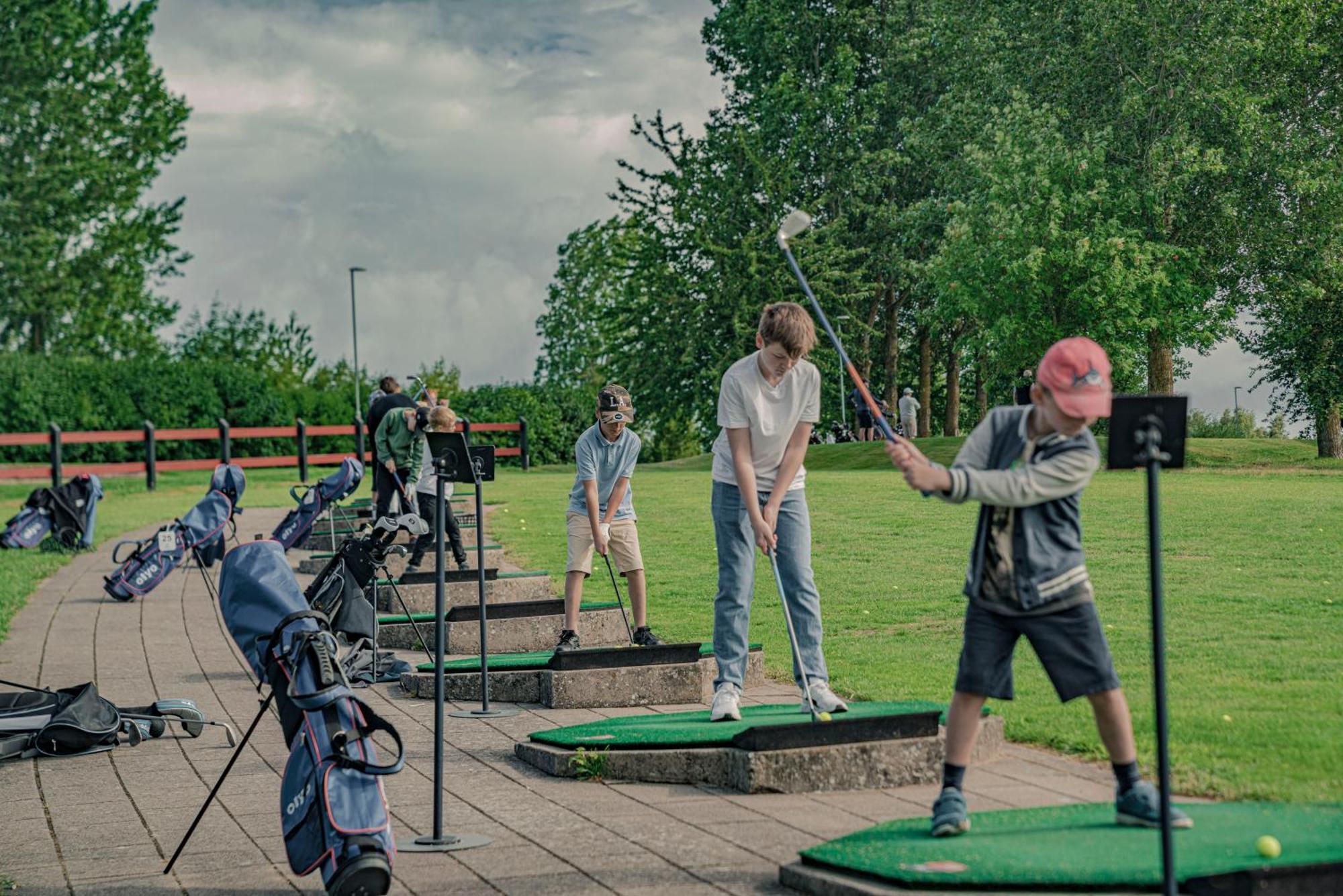 Tegelvillan Pa Golfbanan Oxie Экстерьер фото