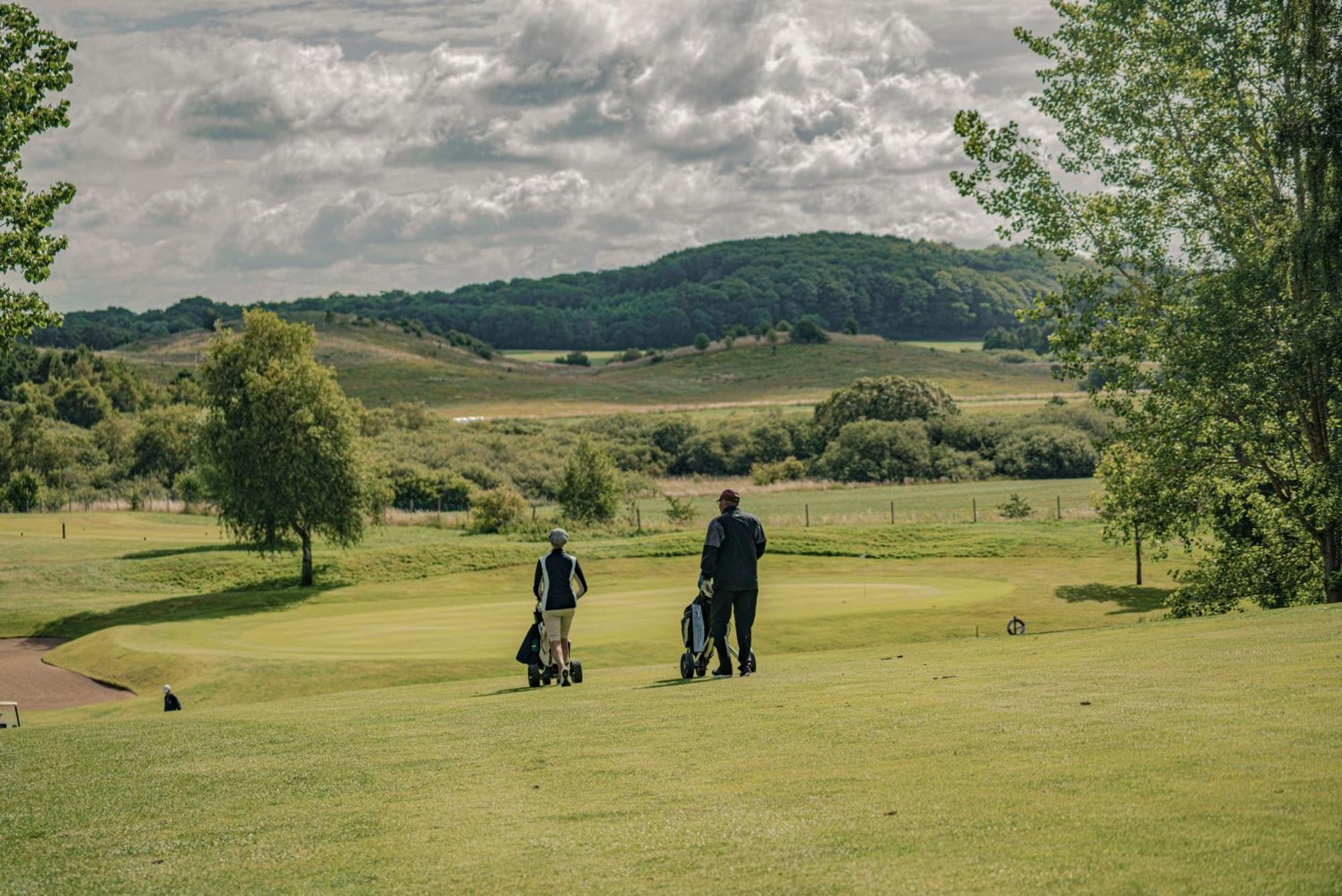 Tegelvillan Pa Golfbanan Oxie Экстерьер фото
